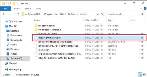 Administrator File Path