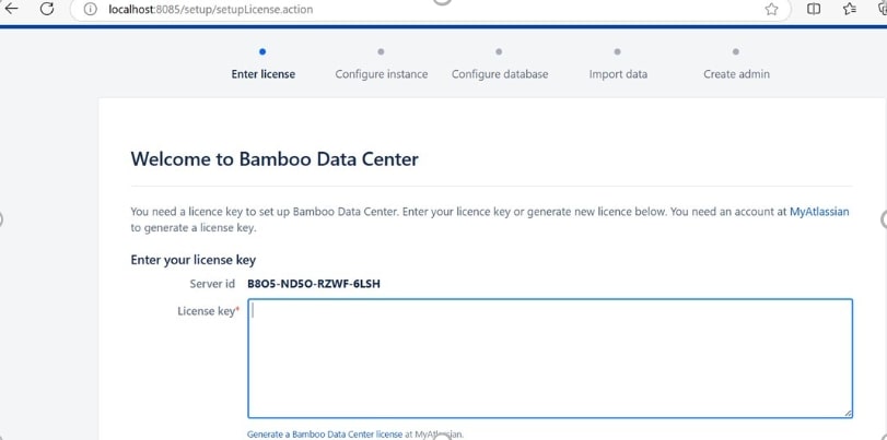 Bamboo License Key
