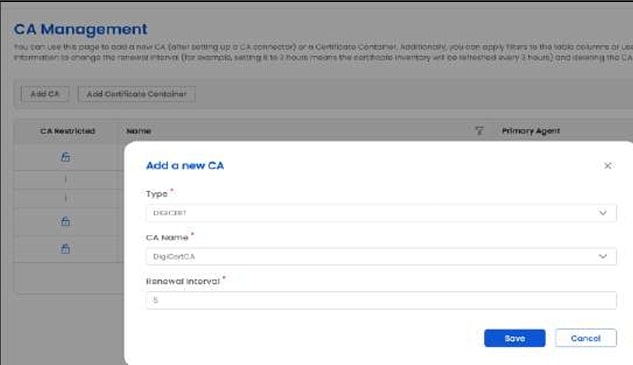 CA Management