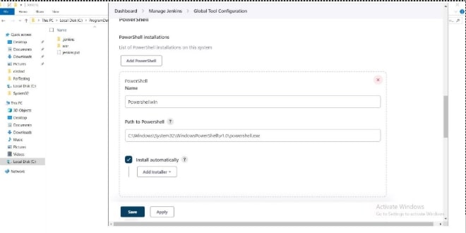 Global tool configuration