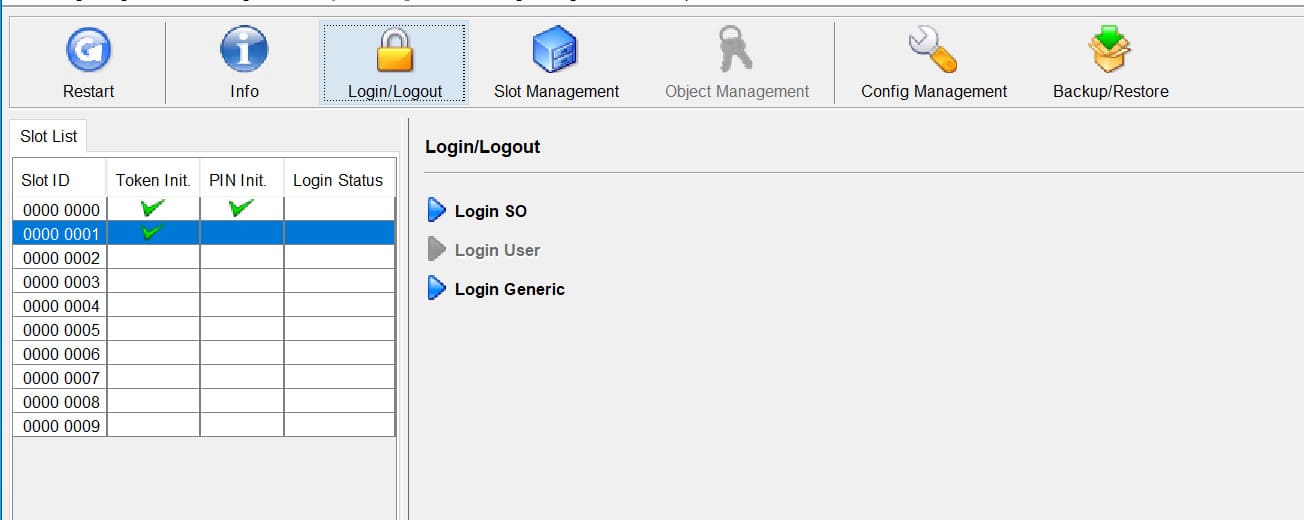 Login/Logout with Login User disabled