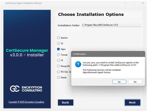 Nginx Renewal Agent Installer
