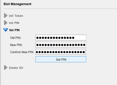 Update PIN
