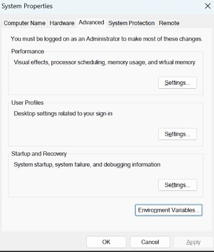 Sign Tool Path in Environmental variable