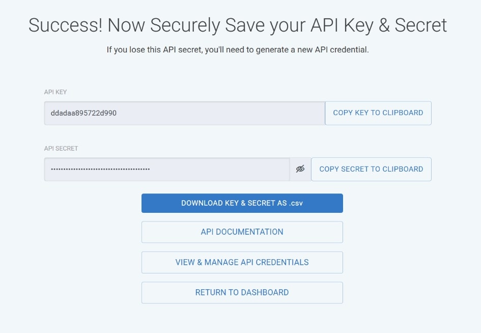 Download Credential