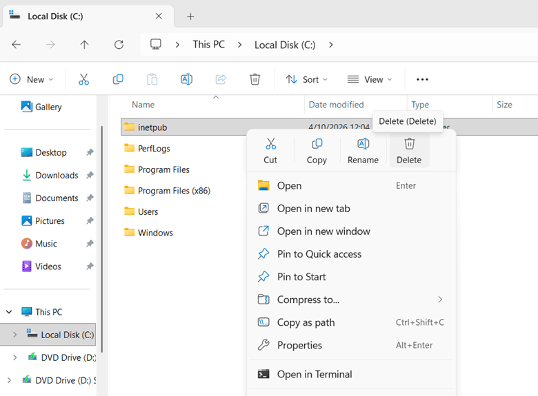 Fix NDES Configuration Failed: ERROR_PATH_NOT_FOUND (0x80070003) on Windows Server 2025 9 Picture9