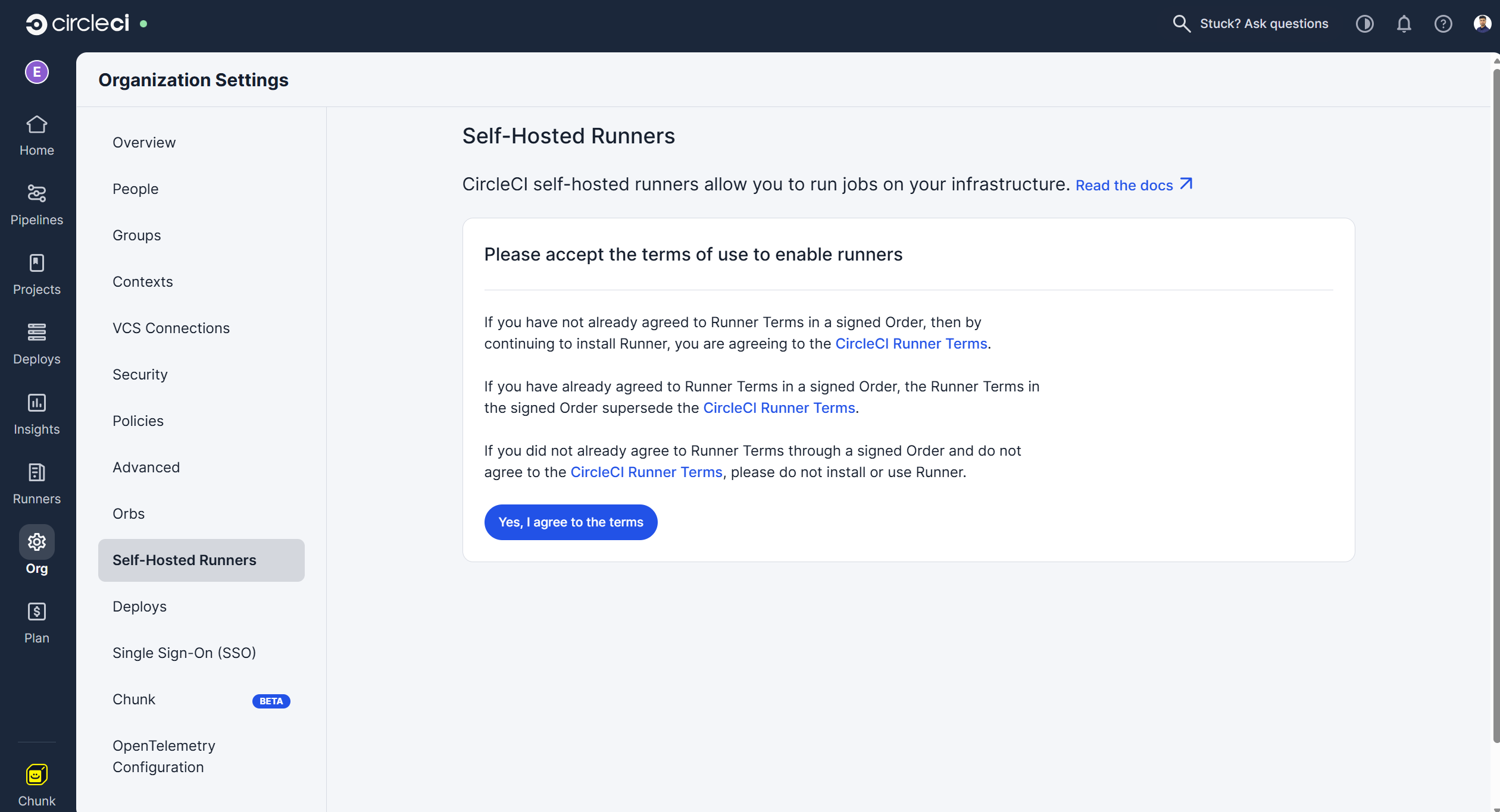 Self-Hosted Runners