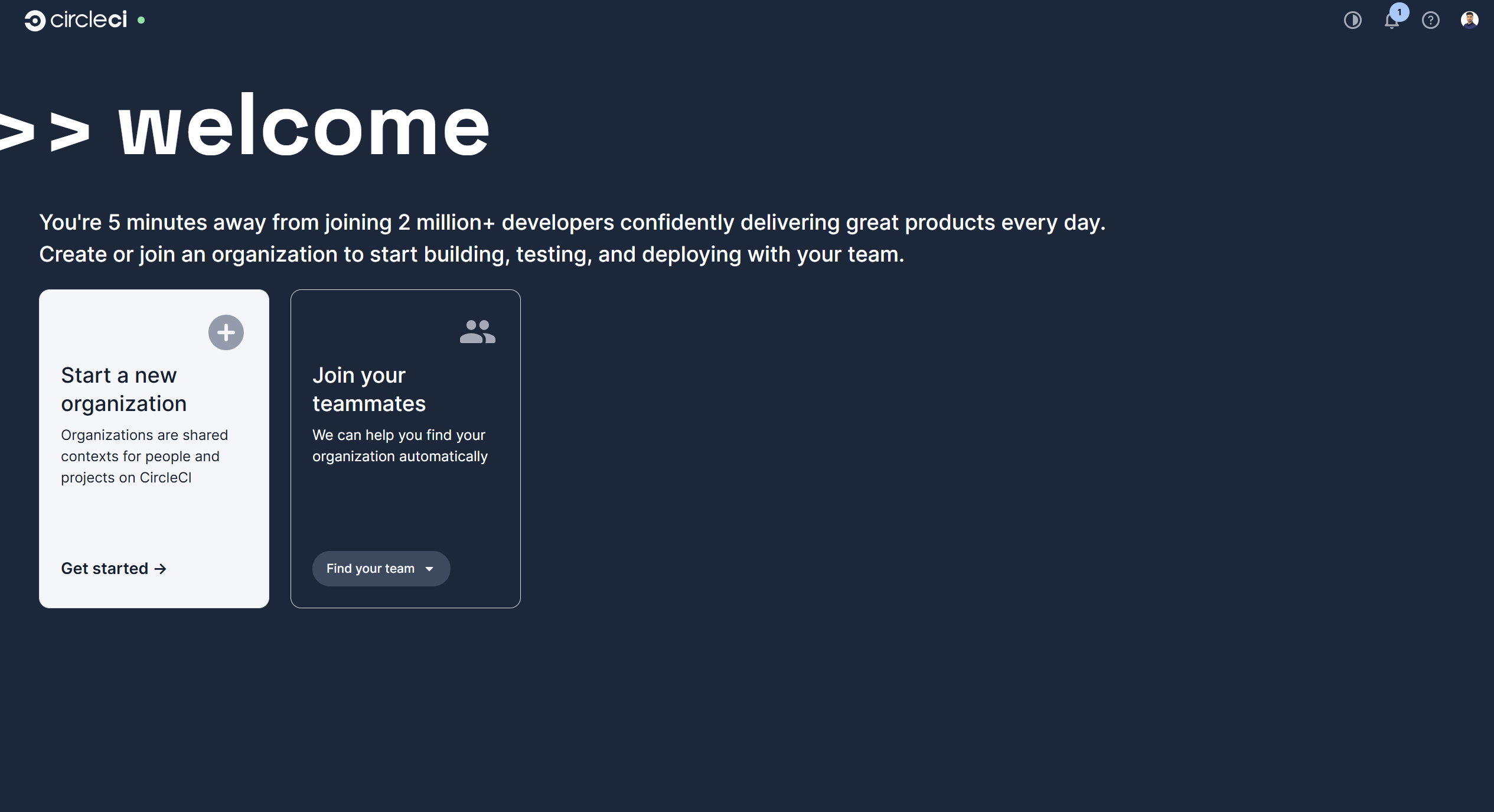 Welcome to CircleCI