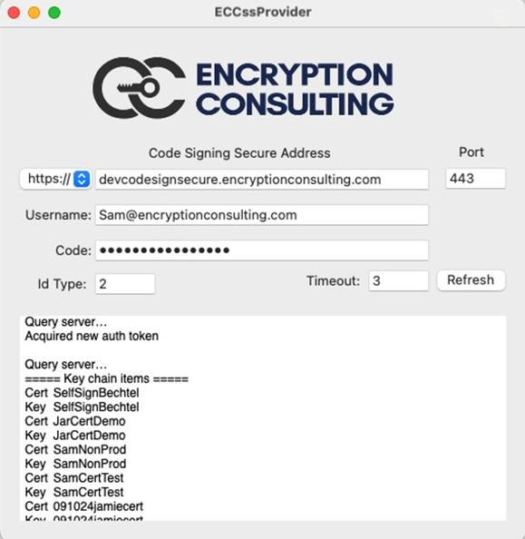 ECCssProvider refresh output