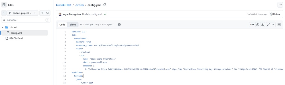 CircleCI pipeline starting automatically after the config file is committed