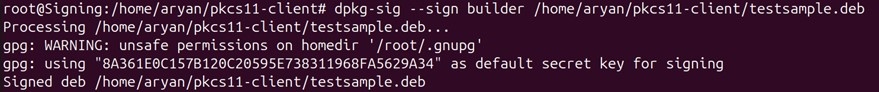 Dpkg sig signing command example