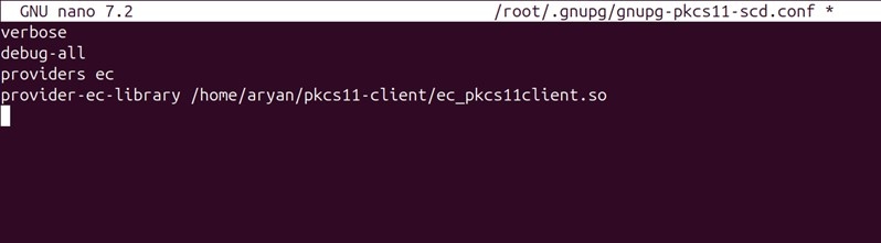 Gnupg pkcs11 scd conf content