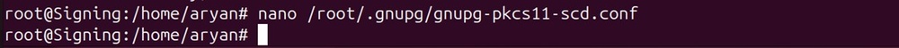 Gnupg pkcs11 scd conf open