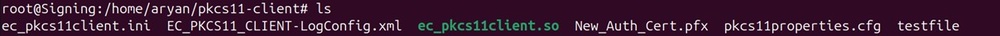 Gpg file to sign output