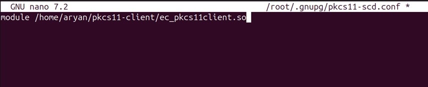 Pkcs11 scd conf content
