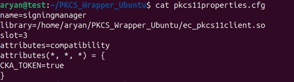 Luna slot number linux