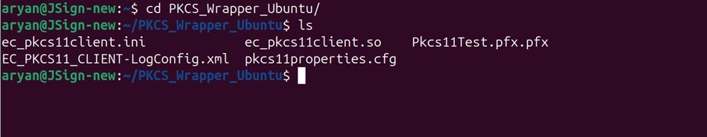 Working directory linux output
