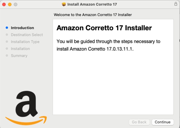 Java install mac output